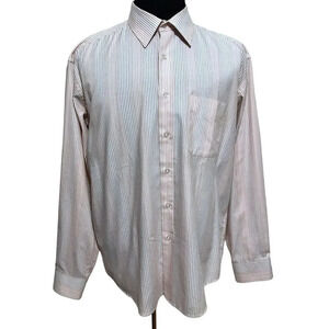Van Heusen Button Down Dress Shirt for Men XL